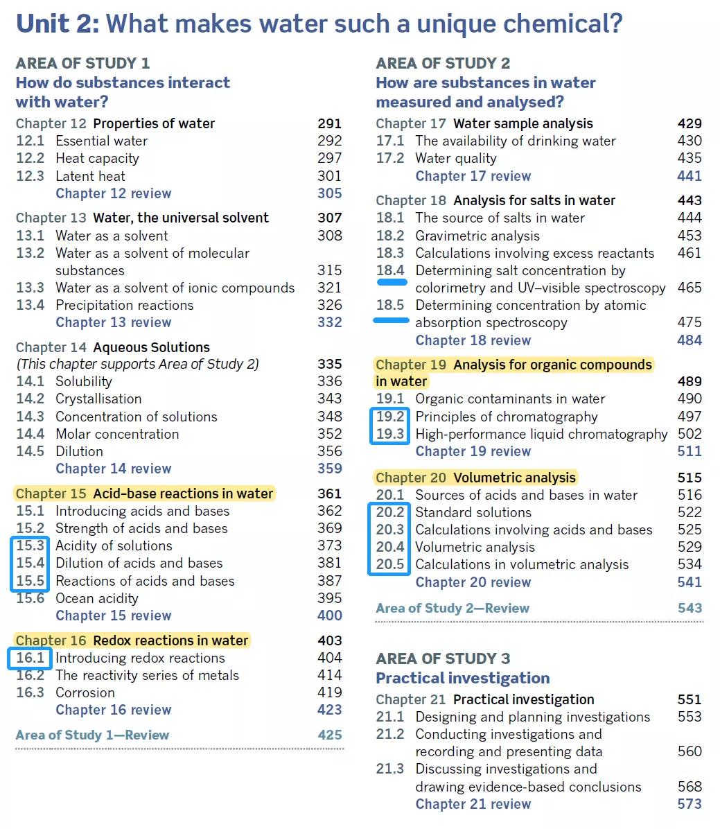 VCE化学 | 给准12年级同学的假期建议